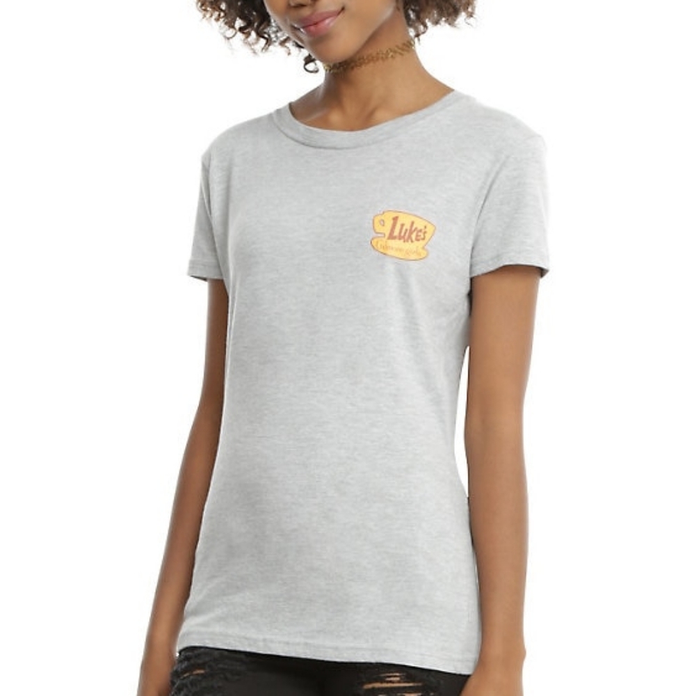🌸Gilmore Girls Lukes Cafe Logo Graphic Tee